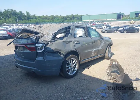 2021 Dodge Durango Gt Plus Awd из США, поврежденный, VIN 1C4RDJDG8MC522484